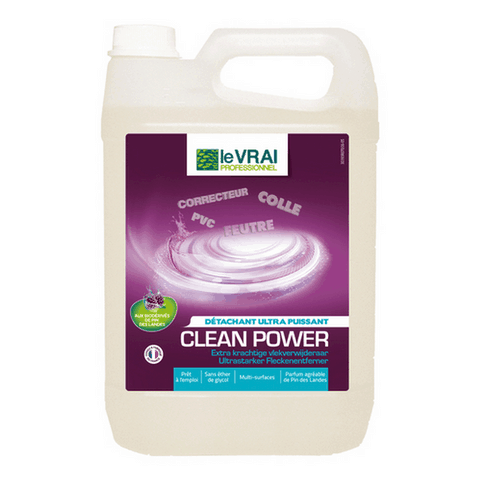 NETTOYANT MULTISURFACES ULTRA PUISSANT VRAI CLEAN POWER PAE (5L)